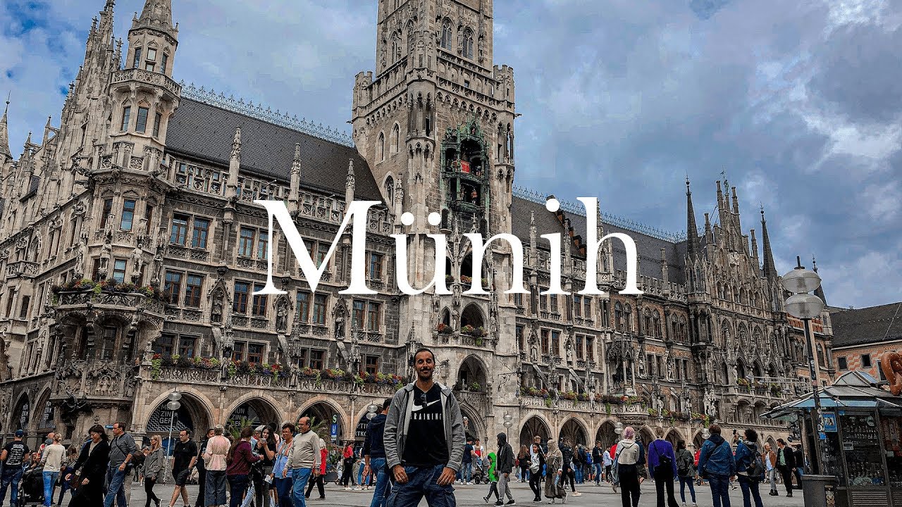 48 Saatte M&uuml;nih Turu! 🌍 Almanya Vlog