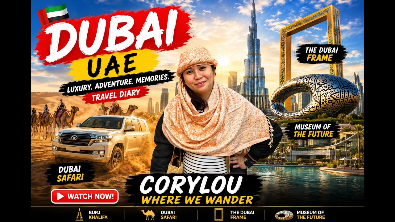 Corylou | Where We Wander: Dubai, UAE Travel Diary 🇦🇪✨