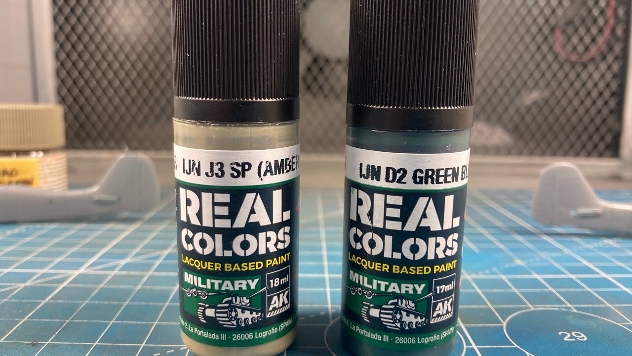 AK Real Colors lacquer paints test