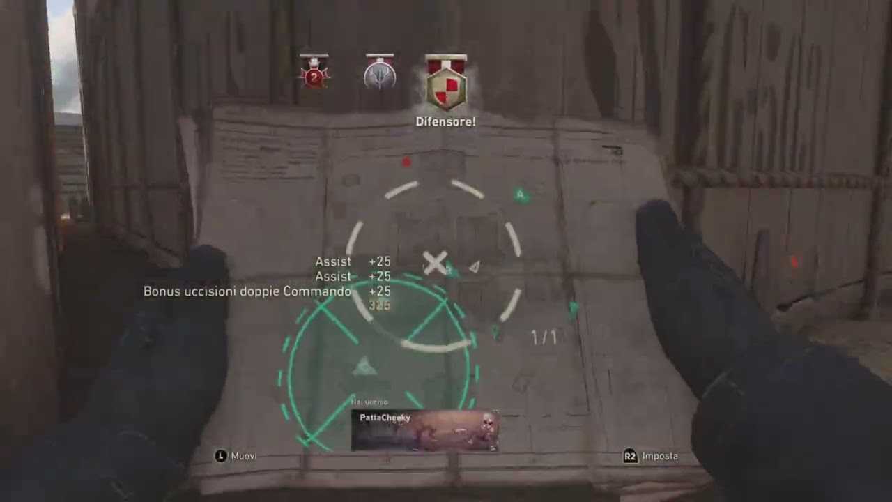 Double V2, could have been triple (2 kills off)