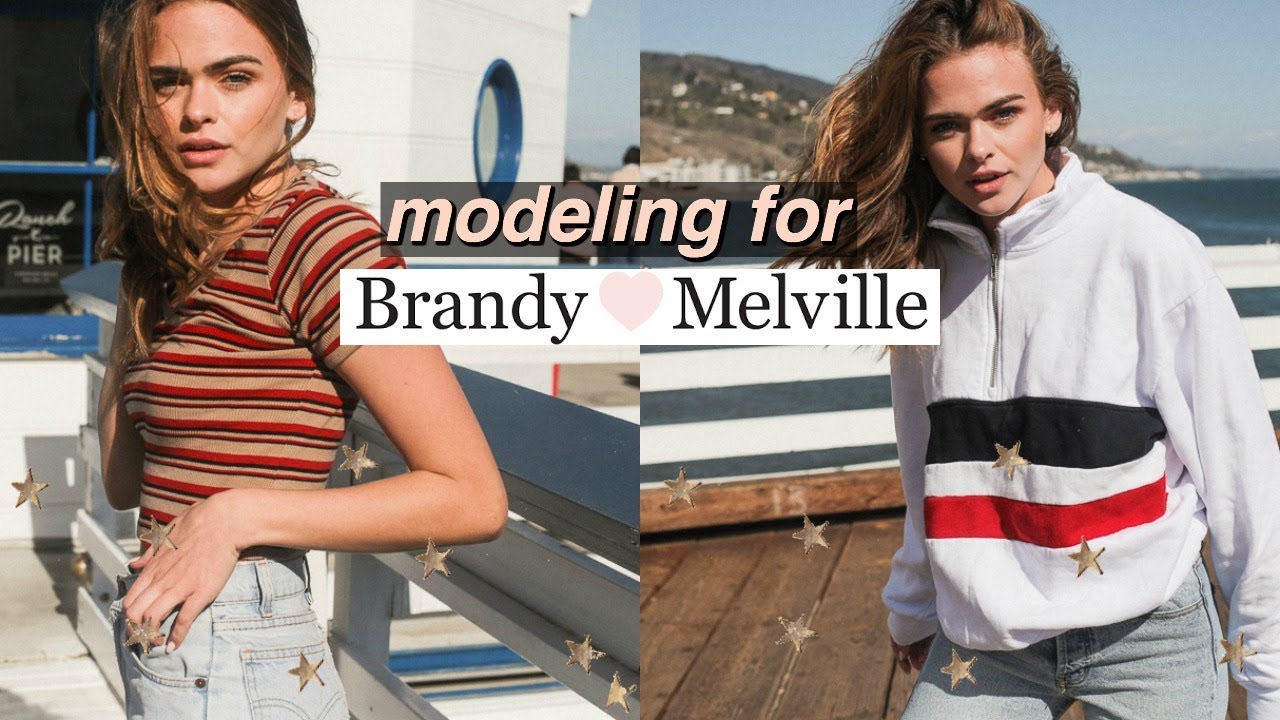 What It's Like to Model for Brandy Melville + HUGE clothing haul! | Summer Mckeen