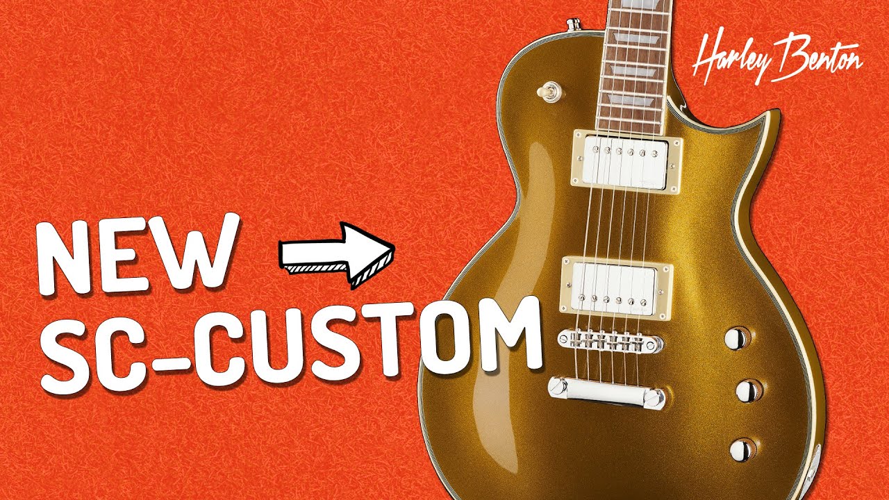 Harley Benton - SC-Custom III - Gold Top