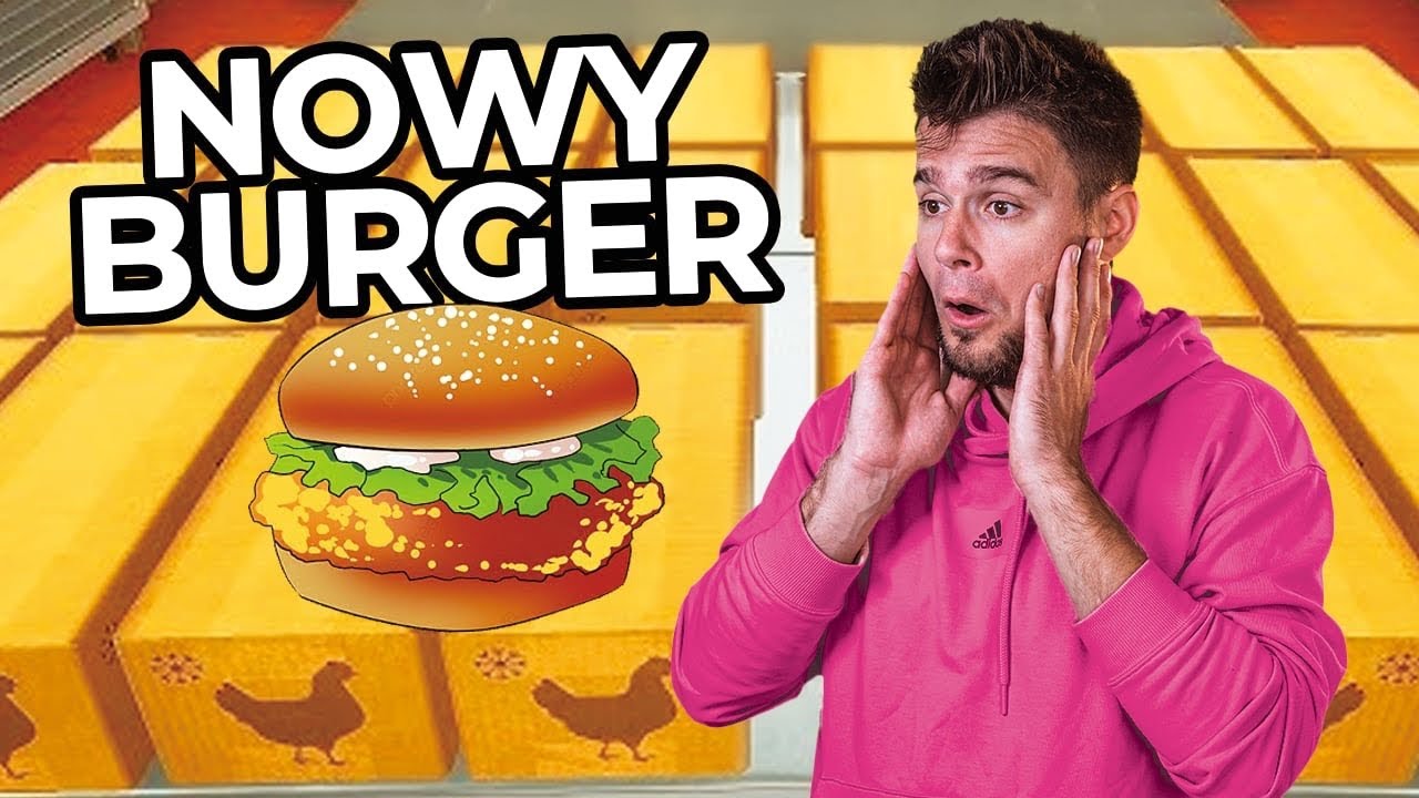 *NOWE* BURGERY 🍔 z KURCZAKIEM 🍗 | Fast Food Simulator [#8]