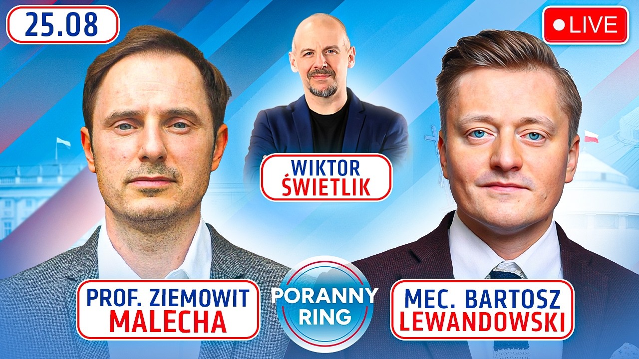 🔴 PORANNY RING 7:30 - PROF. ZIEMOWIT MALECHA, MEC. BARTOSZ LEWANDOWSKI