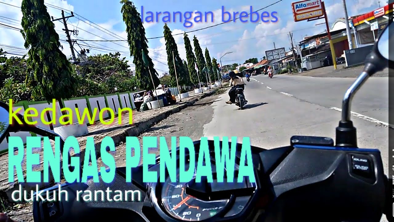 Jalan Raya Rengaspendawa Larangan Brebes Jateng (Kedawon Dukuh Rantam)