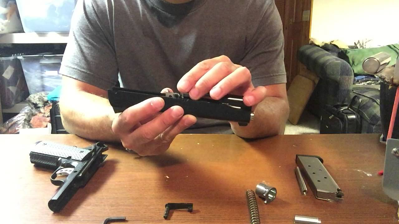 Springfield 1911 TRP Basic Field Strip