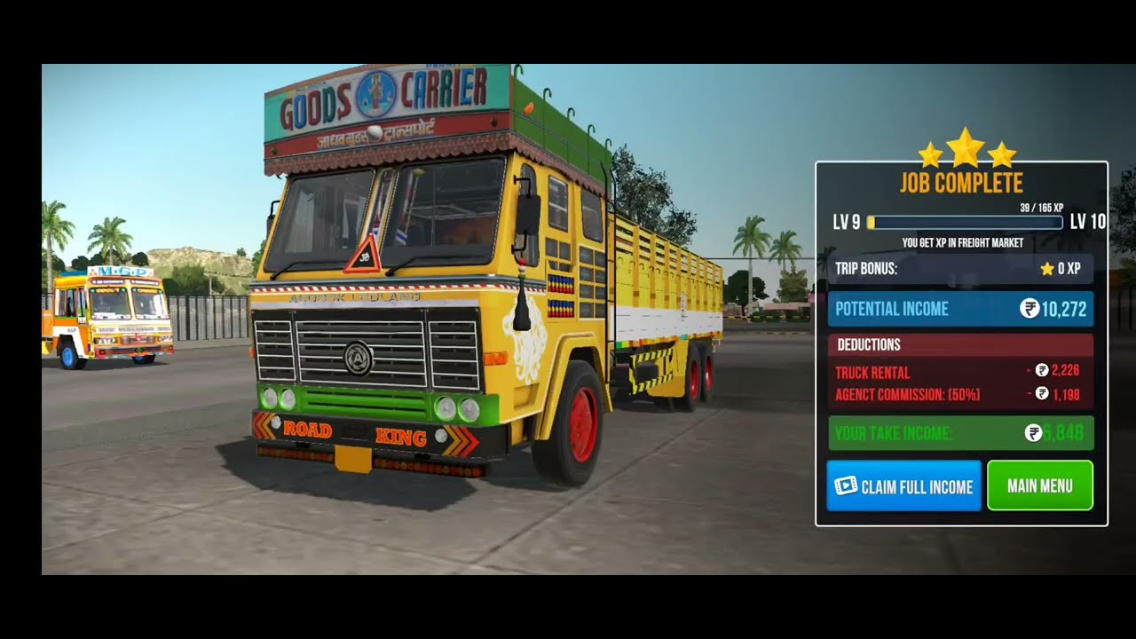 Highway Truck Simulator India: Pro Cargo Run Gameplay🚛💥