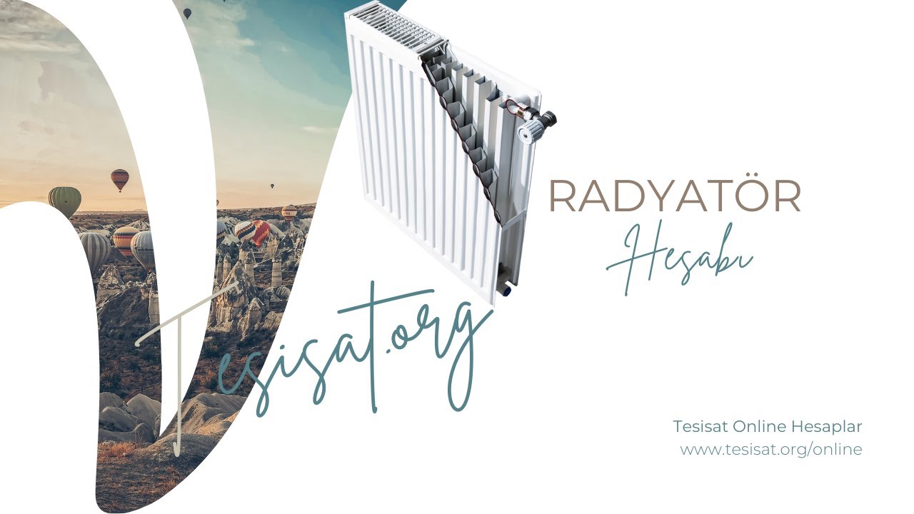 Radyatör Hesabı - Tesisat Online Hesaplar