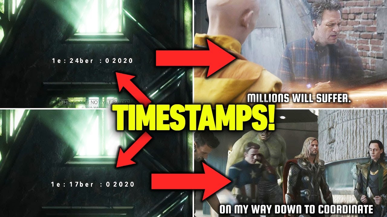 AVENGERS DOOMSDAY SECRET CODES BREAKDOWN! The End of EVERYTHING?!