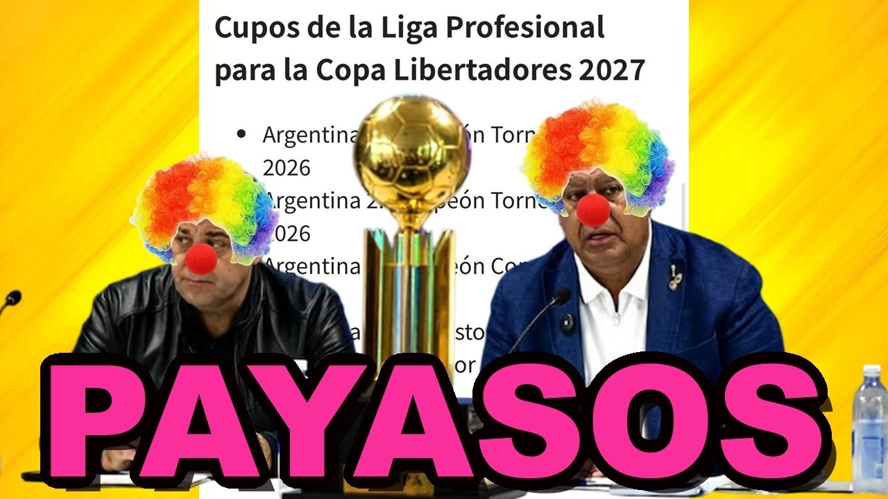 AFA y Otra Payasada con Intensiones Turbias - Clasificación a las Copas