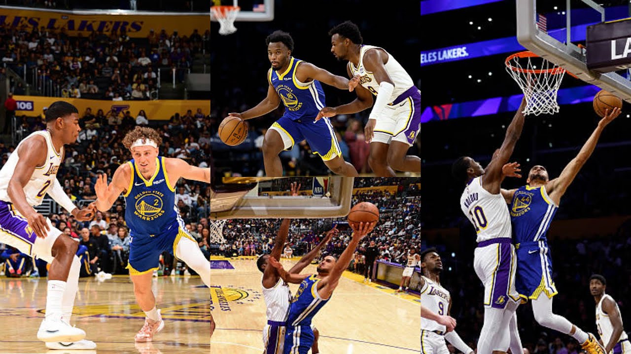 Lakers TEAM DEFENSE Highlights vs Warriors | October 12, 2025