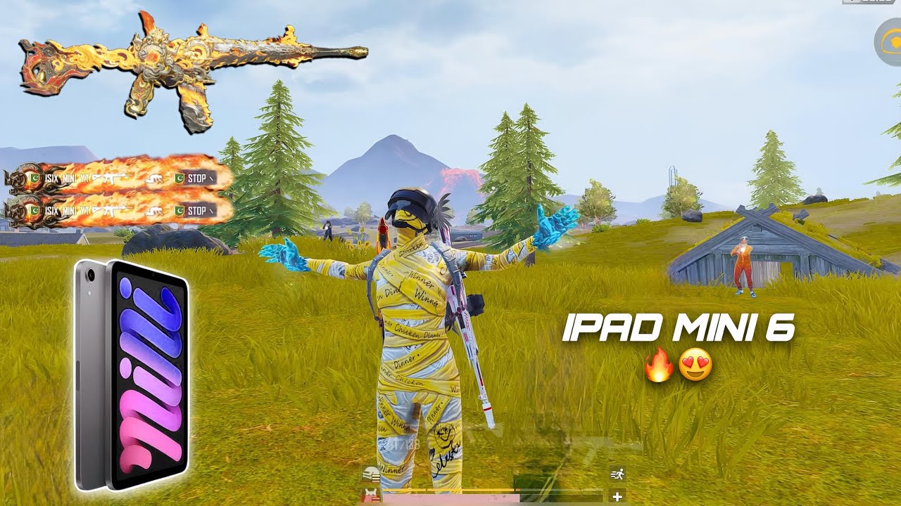 iPad Mini 6 PUBG TEST 2026 🔥/ HD Graphics Intense Livik Gameplay 😍/ iOS New Update! 