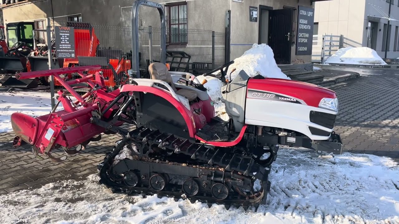 БУ міні трактор 🚜 Yanmar CT118 огляд 🧐 у VRM-Техніка І-Ф