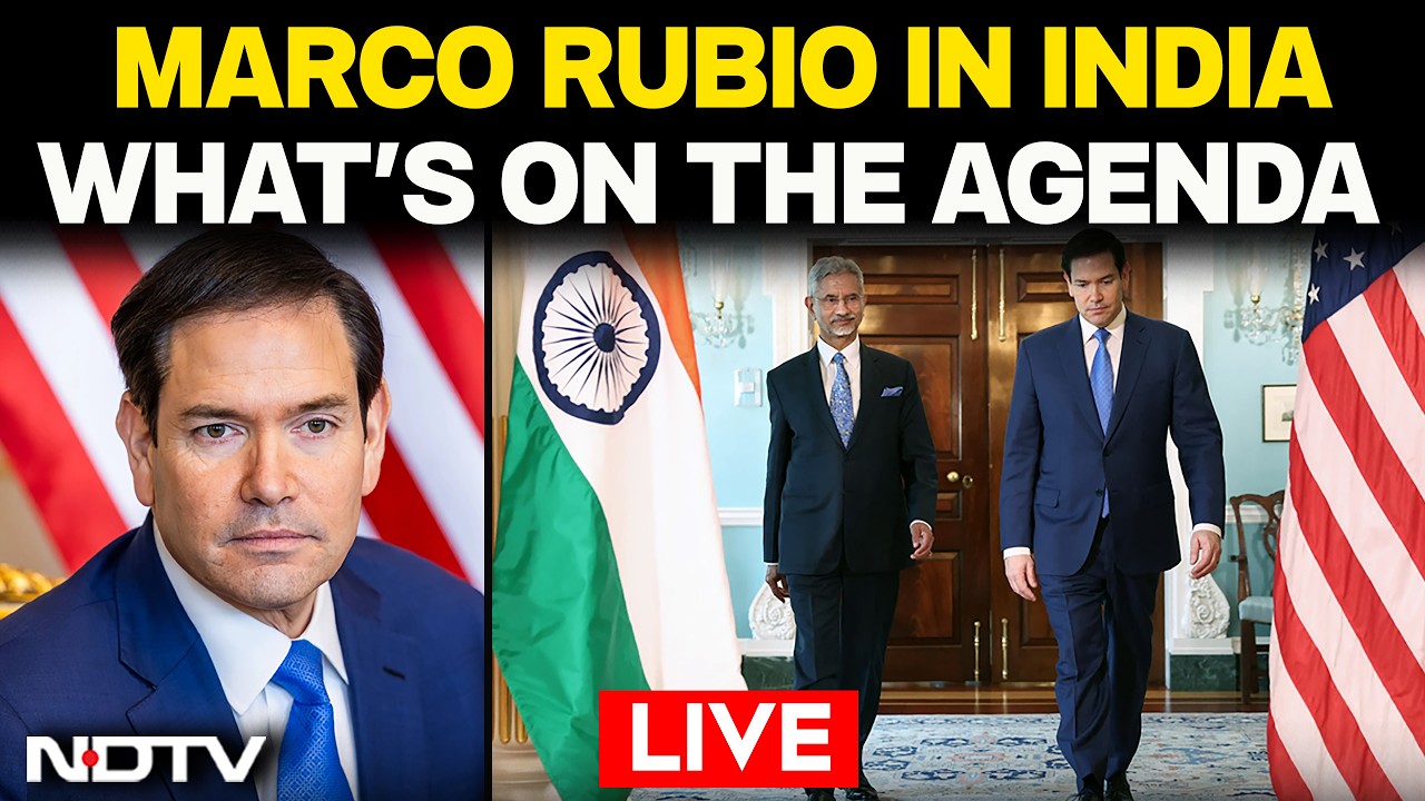 Marco Rubio India Visit | What's On The Agenda | Quad, Oil & Defence Ties In Focus