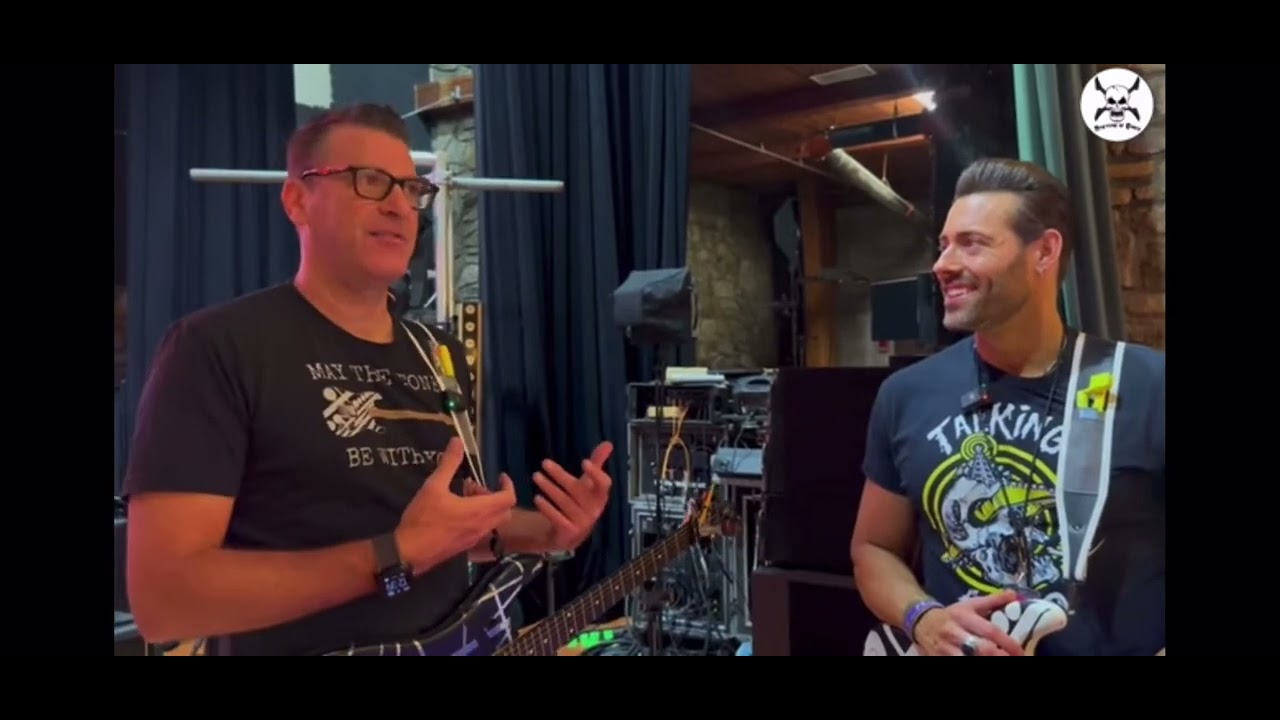 Masters of Shred Caleb Rapoport Fairfield Guitar Co rig Rundown at The Mountain Music Festival 2024