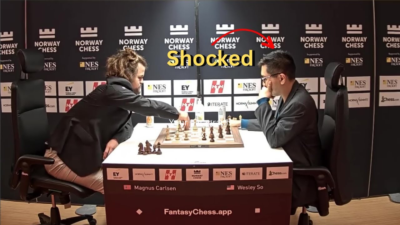 Magnus Carlsen Vs Wesley So | Norway Chess 2023 Armageddon