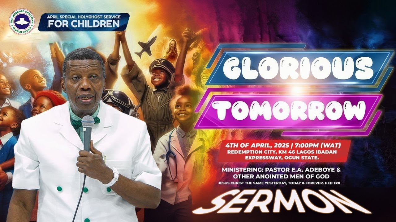 PASTOR E.A ADEBOYE | APRIL 2025 HOLY GHOST SERVICE