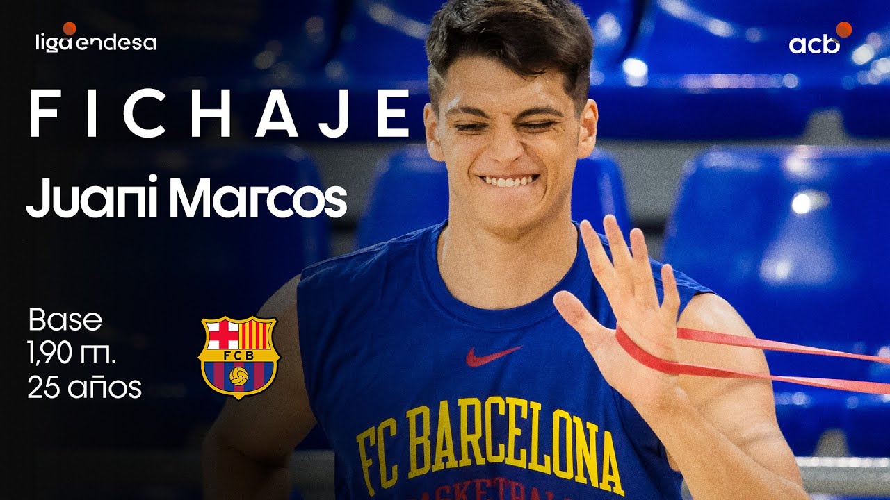 JUANI MARCOS, nuevo FICHAJE del Barça | Liga Endesa 2025-26