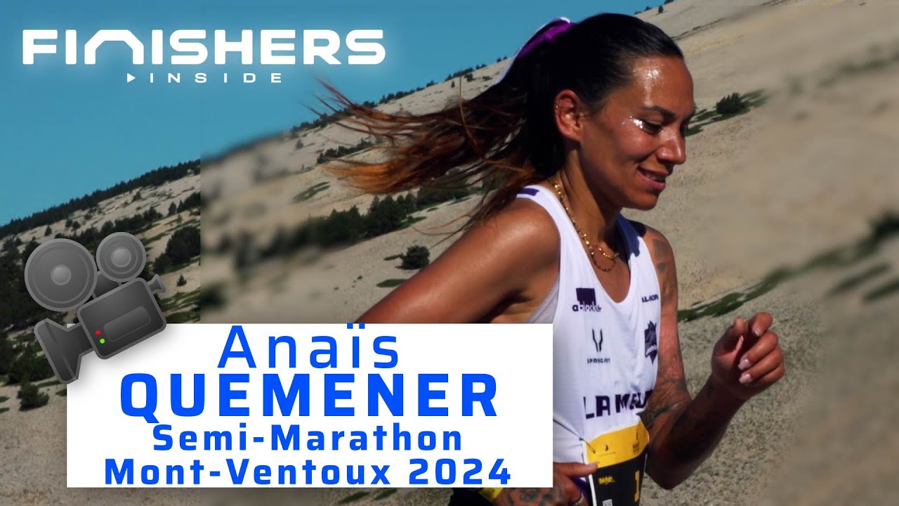 ON COURT LE SEMI-MARATHON DU MONT-VENTOUX 2024 avec ANAÏS QUEMENER