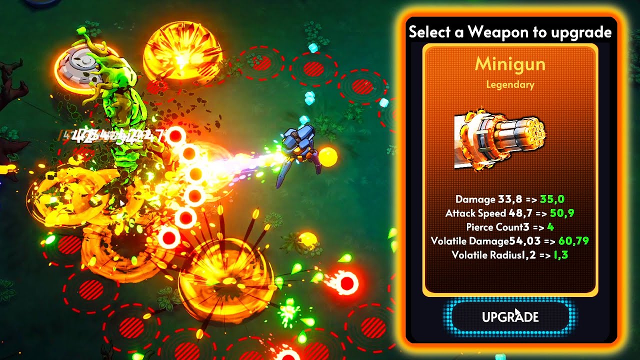 I Upgraded Legendary Minigun to ULTRA Level in Demon Hunt