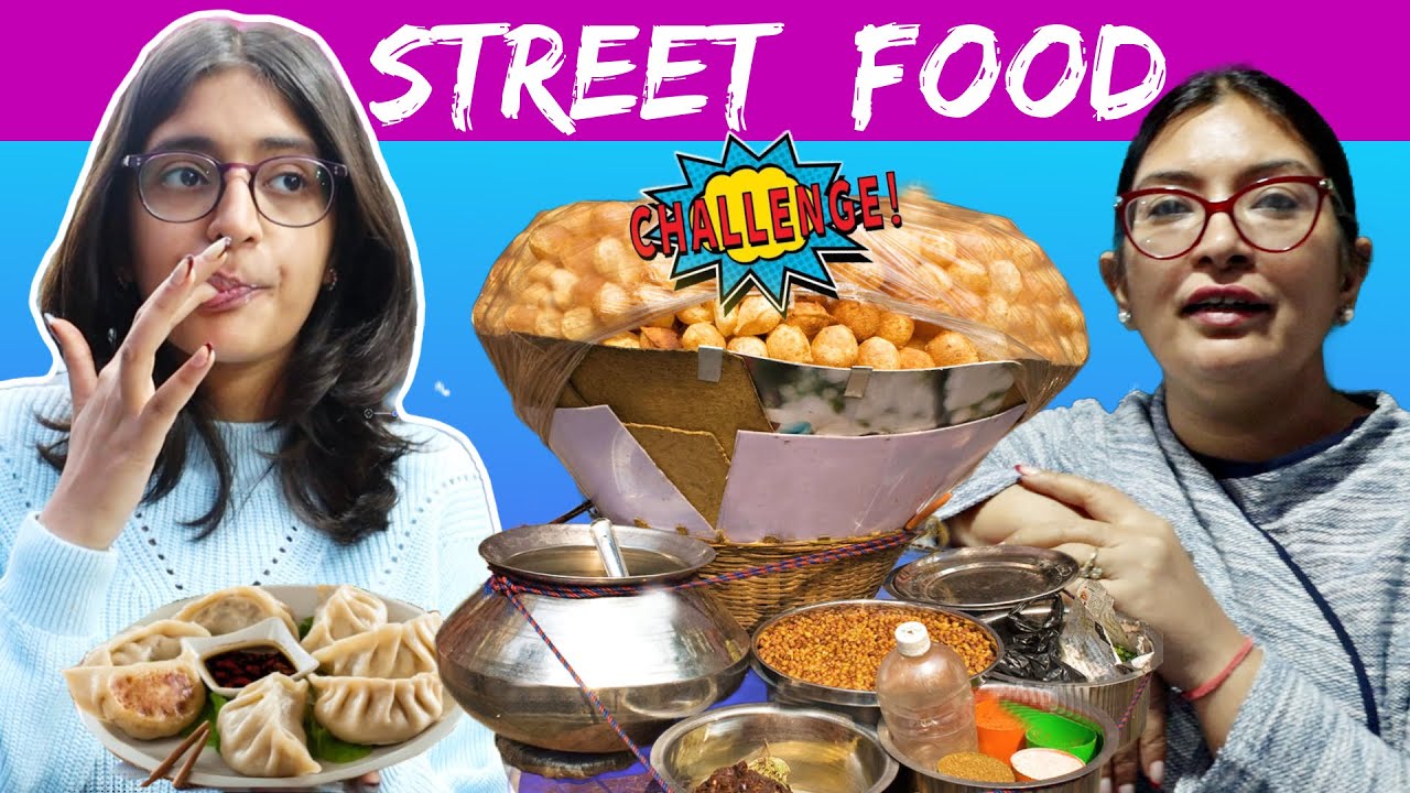 Street Food Challenge - Maa vs Beti | Testing Out Local Food | CookWithNisha