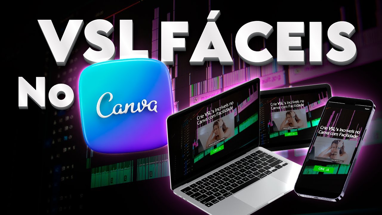 Crie VSLs Incríveis no Canva com Facilidade  2024