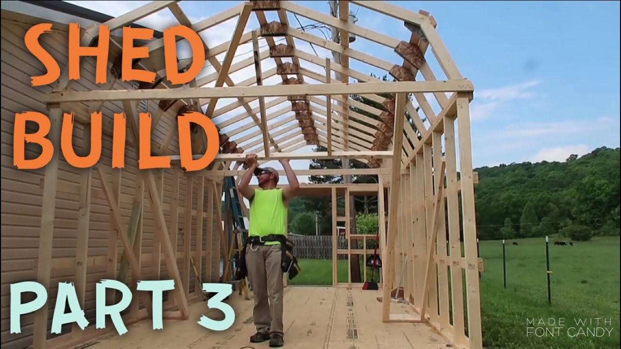 HOW TO BUILD A SHED