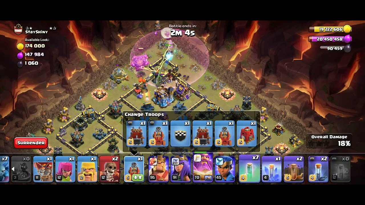 Royal champion dies but we still triple 🤩 (mass invis rocketloon fixing major mistake clutch)