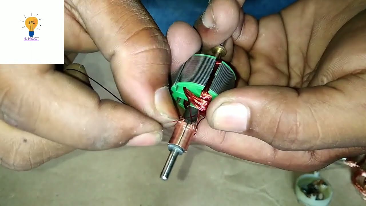 CONVERT 555 DC IN TO 540 DC MOTOR  !!555 DC motor को 540 high speed motor me conver करिये!!
