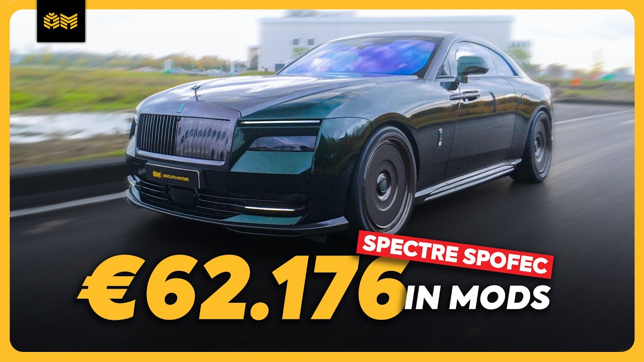 INSTALLING €62.176 worth of MODS on this ROLLS-ROYCE SPECTRE 🤑