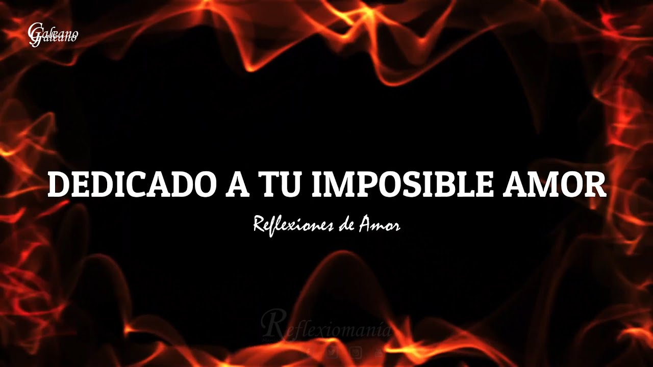 A TU IMPOSIBLE AMOR | POEMAS DE AMOR