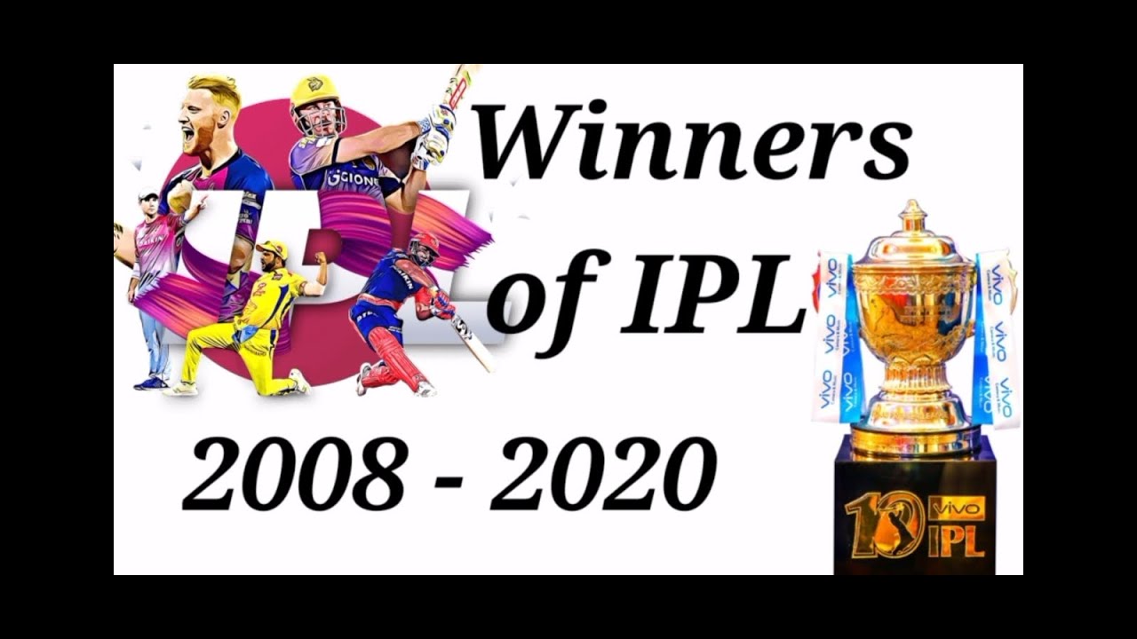 winners of IPL 2008 to 2020 || IPL Final  | Ipl match