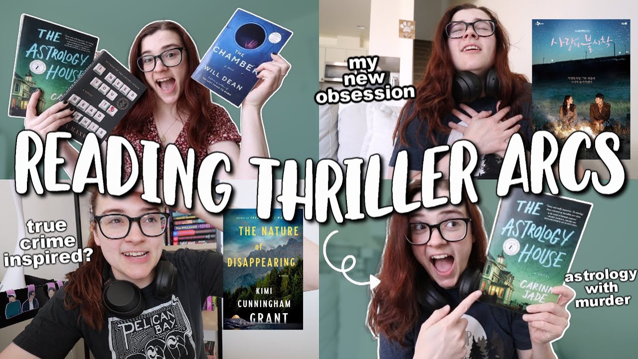 reading 4 NEW thriller ARC's 🔪♑🤯 [reading vlog]