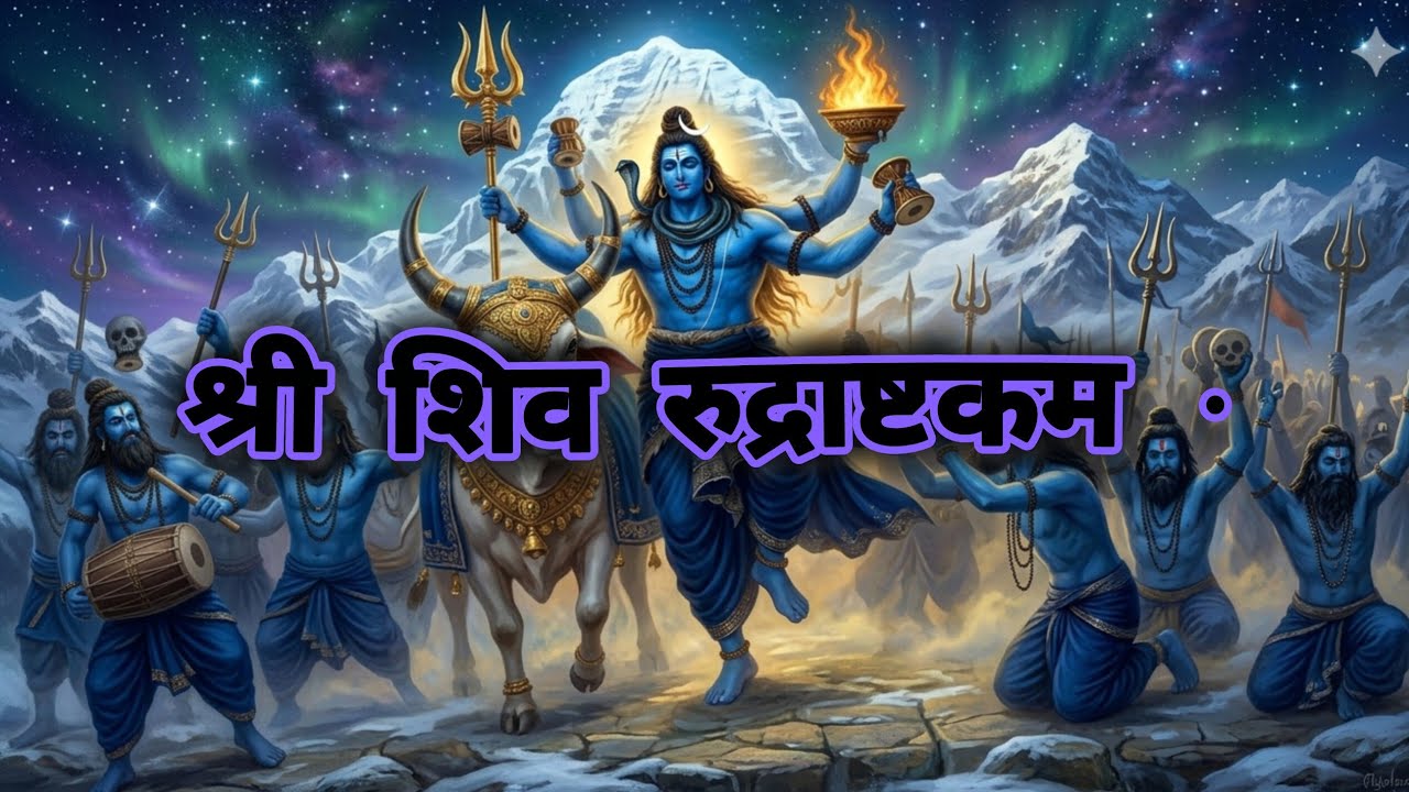 श्री शिव रुद्राष्टकम ·♥️🔱, New version, Music Maya 🎧