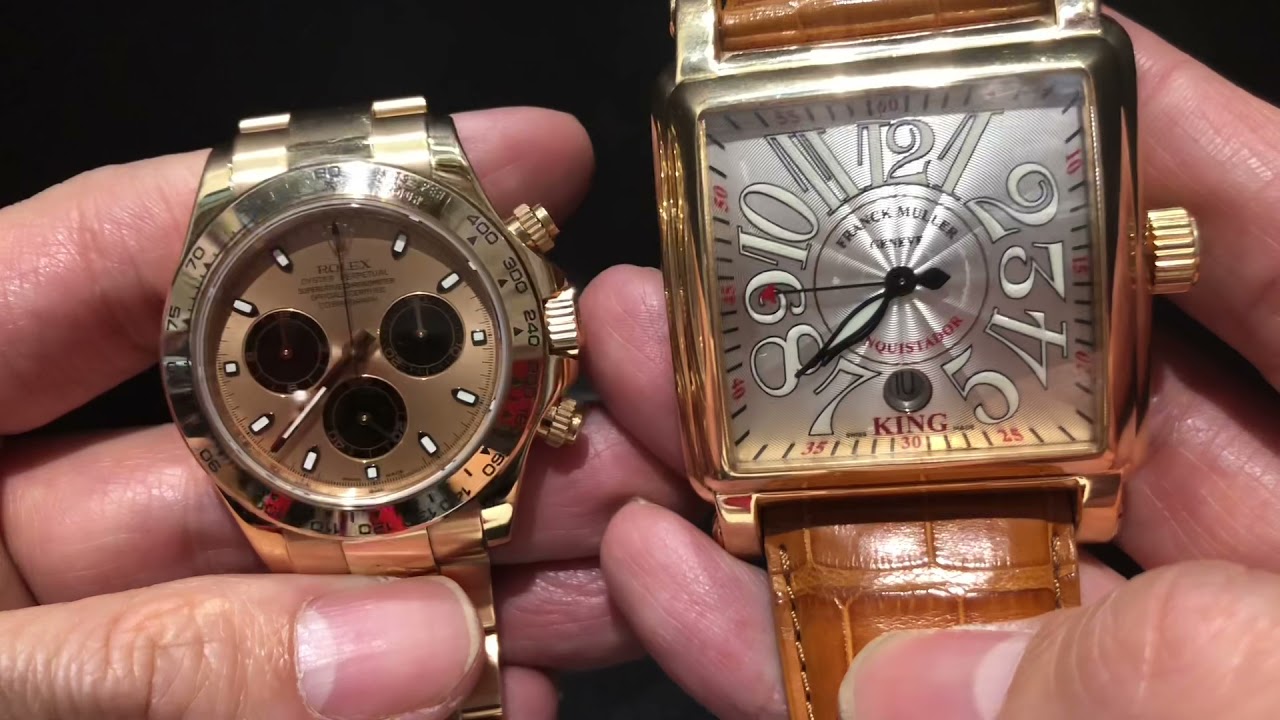 帶到手攰系列（三）18K RG FRANCK MULLER CONQUESTOR KING