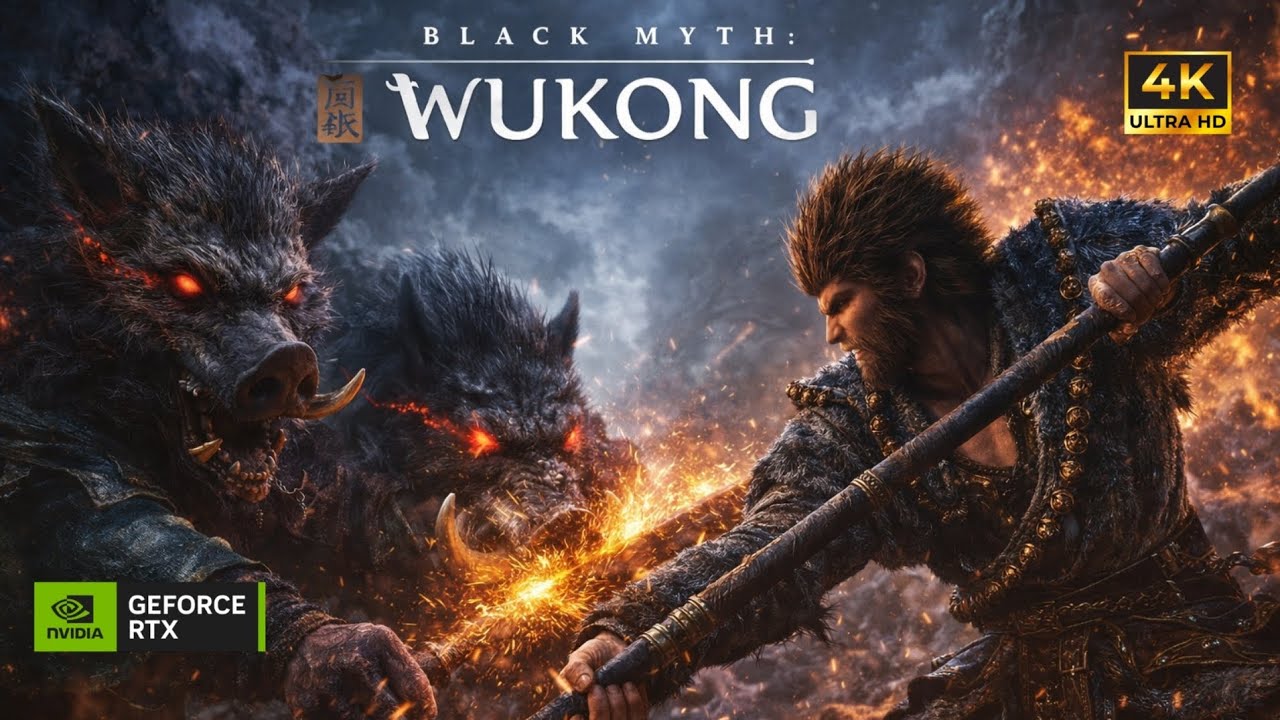 The Heartbreaking Duel with Zhu Bajie | Chapter 4 Boss Fight | Black Myth: Wukong