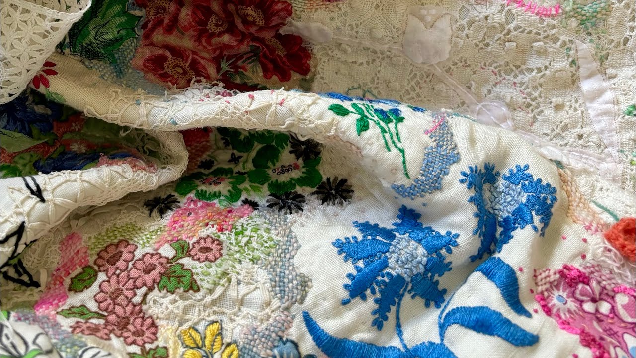 Slow Stitch Piece and Needlebook Tutorial 3A