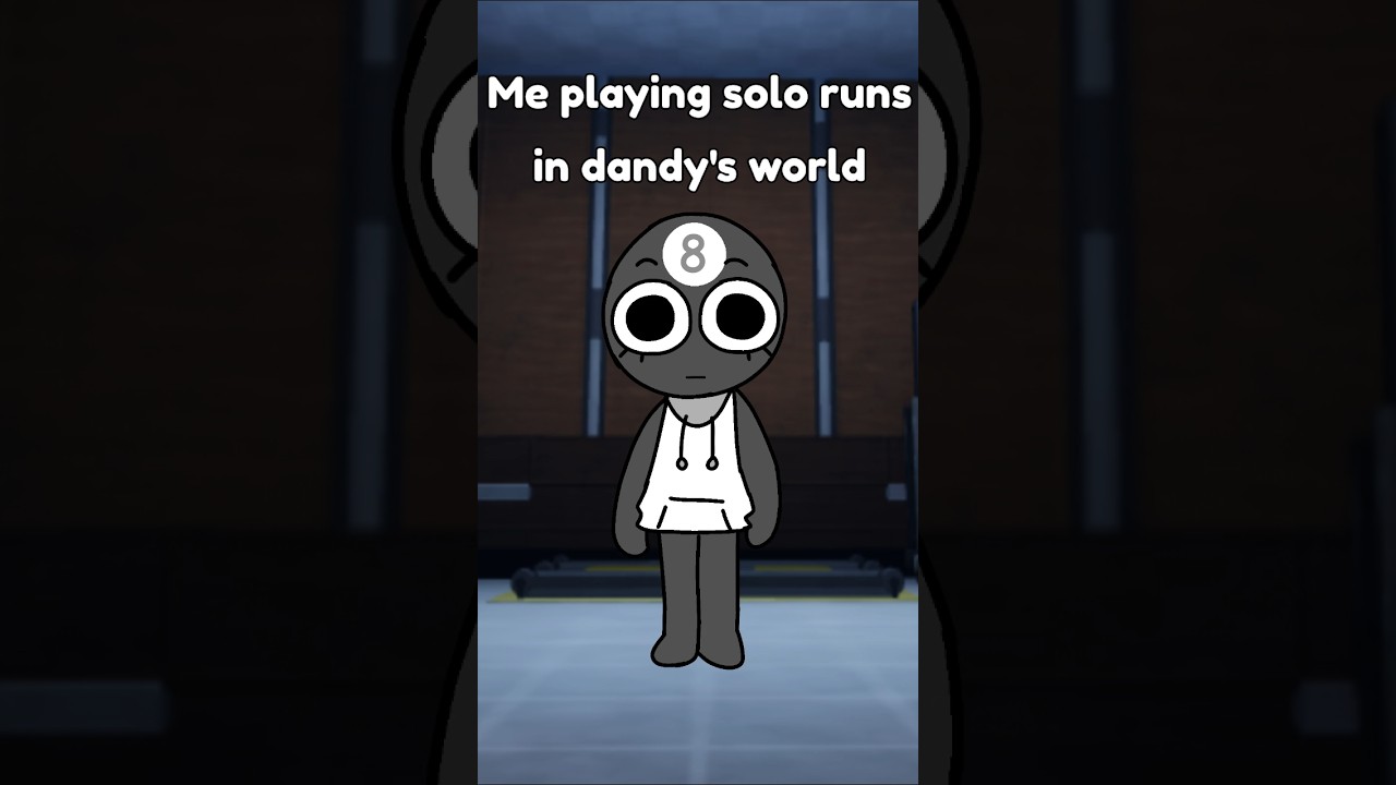 Solo Runs In Dandy's World Be Like..|🌈 Dandy's World Animation| #dandysworld #roblox #animation