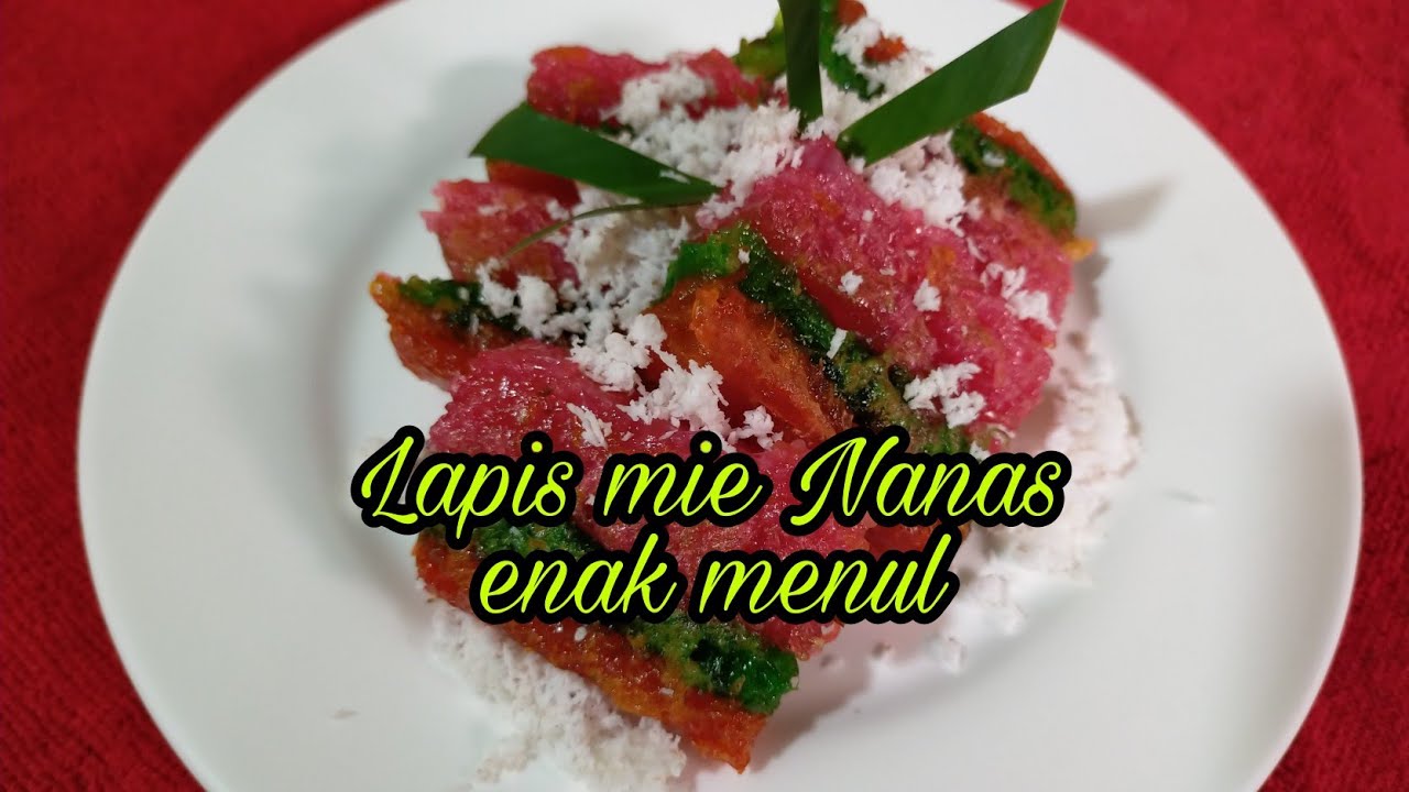 Lapis mie Nanas enak menul👍👍👍