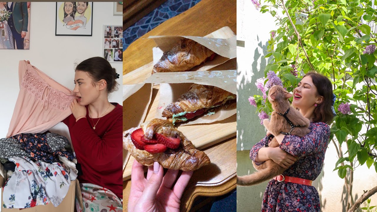 Vlog❤️ cumpărături alimentare lidl, un pachet cu haine de la voi, prăjituri si croissante
