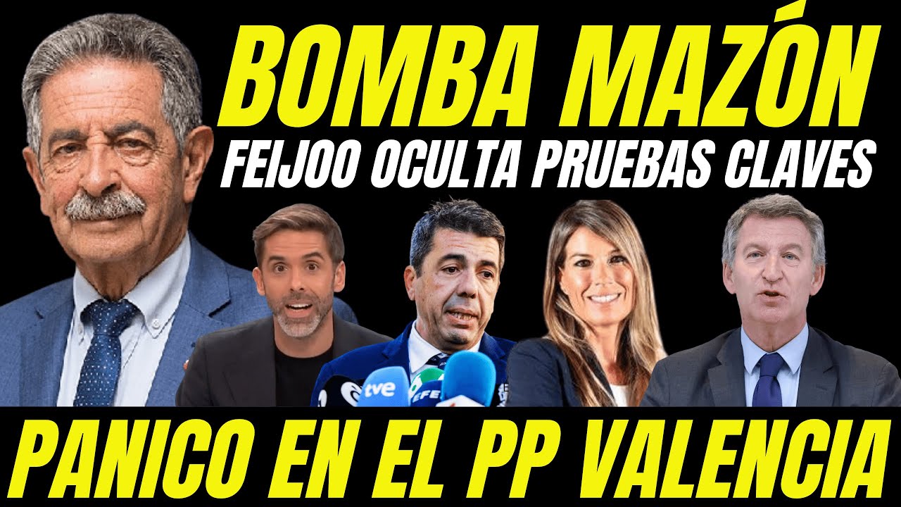 BOMBAZO MIGUEL ÁNGEL REVILLA "FEIJÓO OCULTA INFORMACIÓN MAZÓN COMIDA AMANTE"