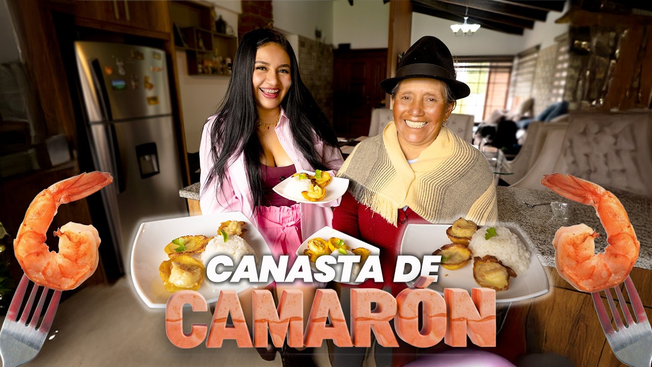 RICAS CANASTAS de CAMARÓN (con mi nuera) | Doña Empera