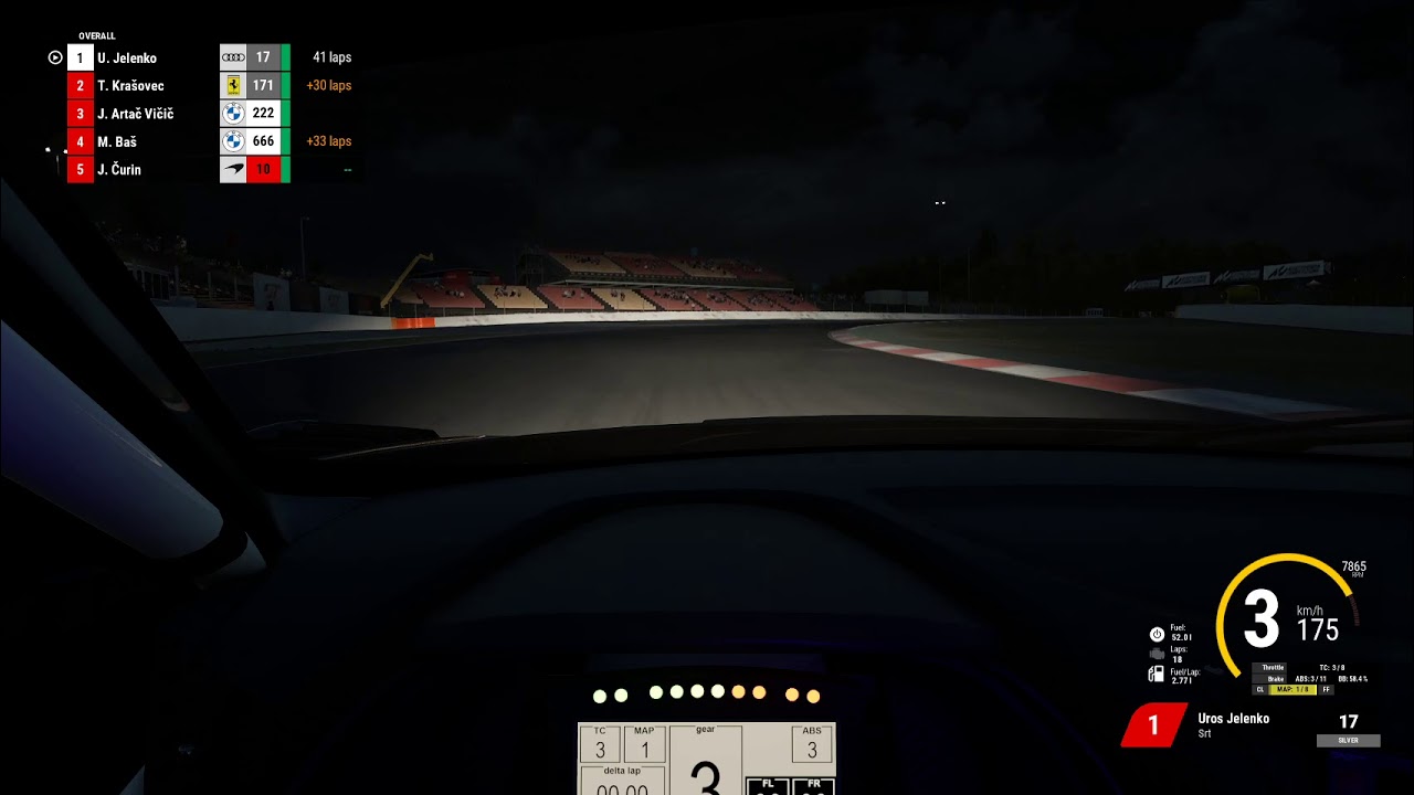 ACC - Barcelona - AudiGT3 Evo - 1:43:854