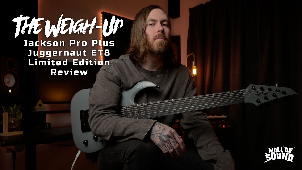 Jackson Guitars Pro Plus Juggernaut ET8 Misha Mansoor Review