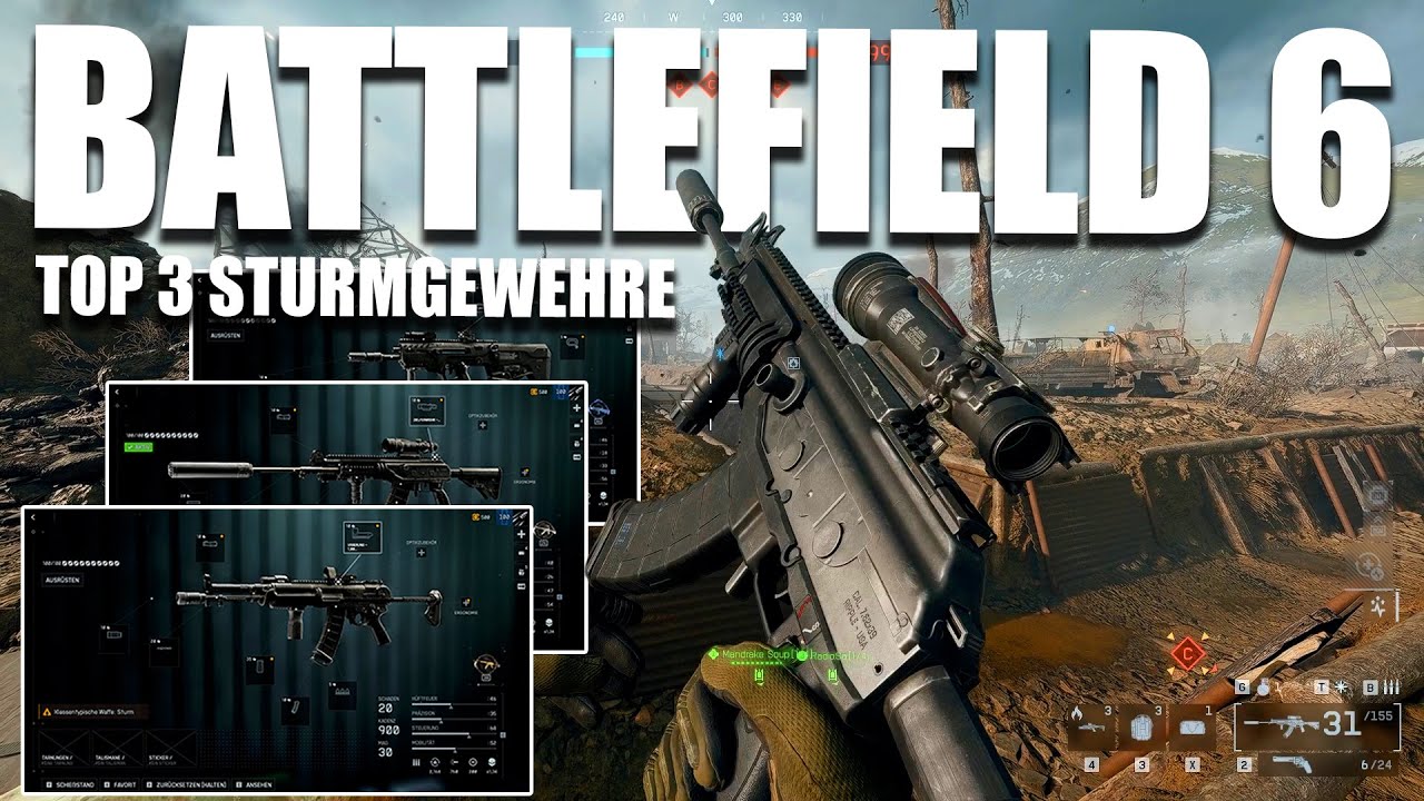 Battlefield 6 und so spielt man die 3 besten Sturmgewehre