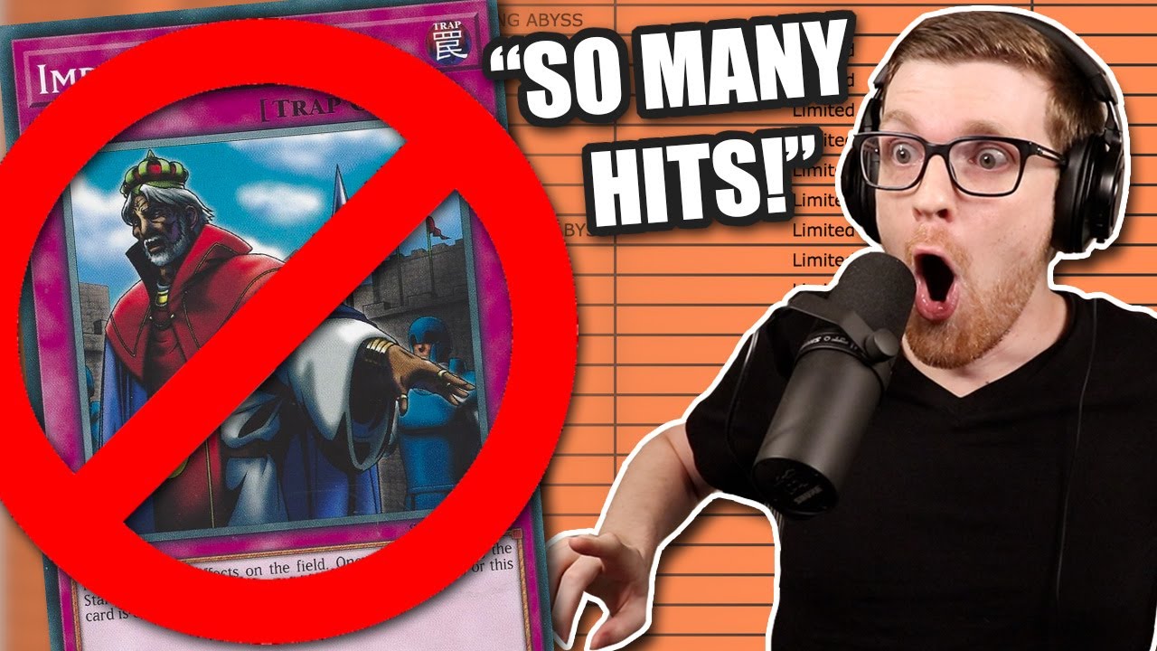 THEY BANNED IMPERIAL ORDER?!?! | Yu-Gi-Oh! Official February 2022 TCG Banlist! LIVE REACTION!