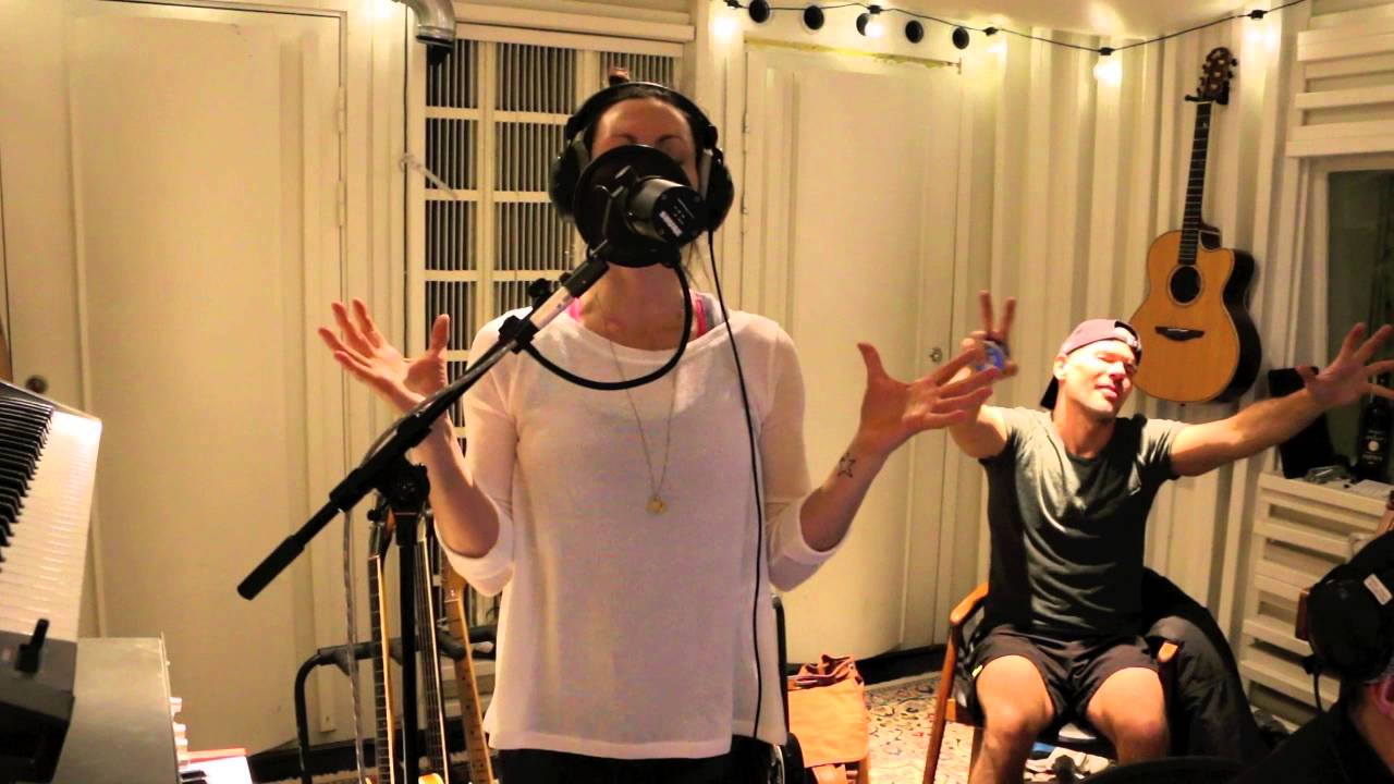 Andreas & Lina in the studio