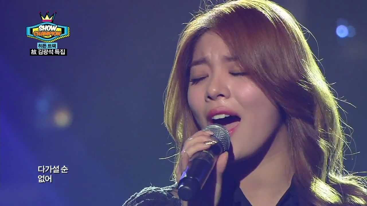 Ailee - Even though I loved [Kim Kwang seok medley], 에일리 - 사랑했지만 [김광석 메들리], Show Champion 20140122