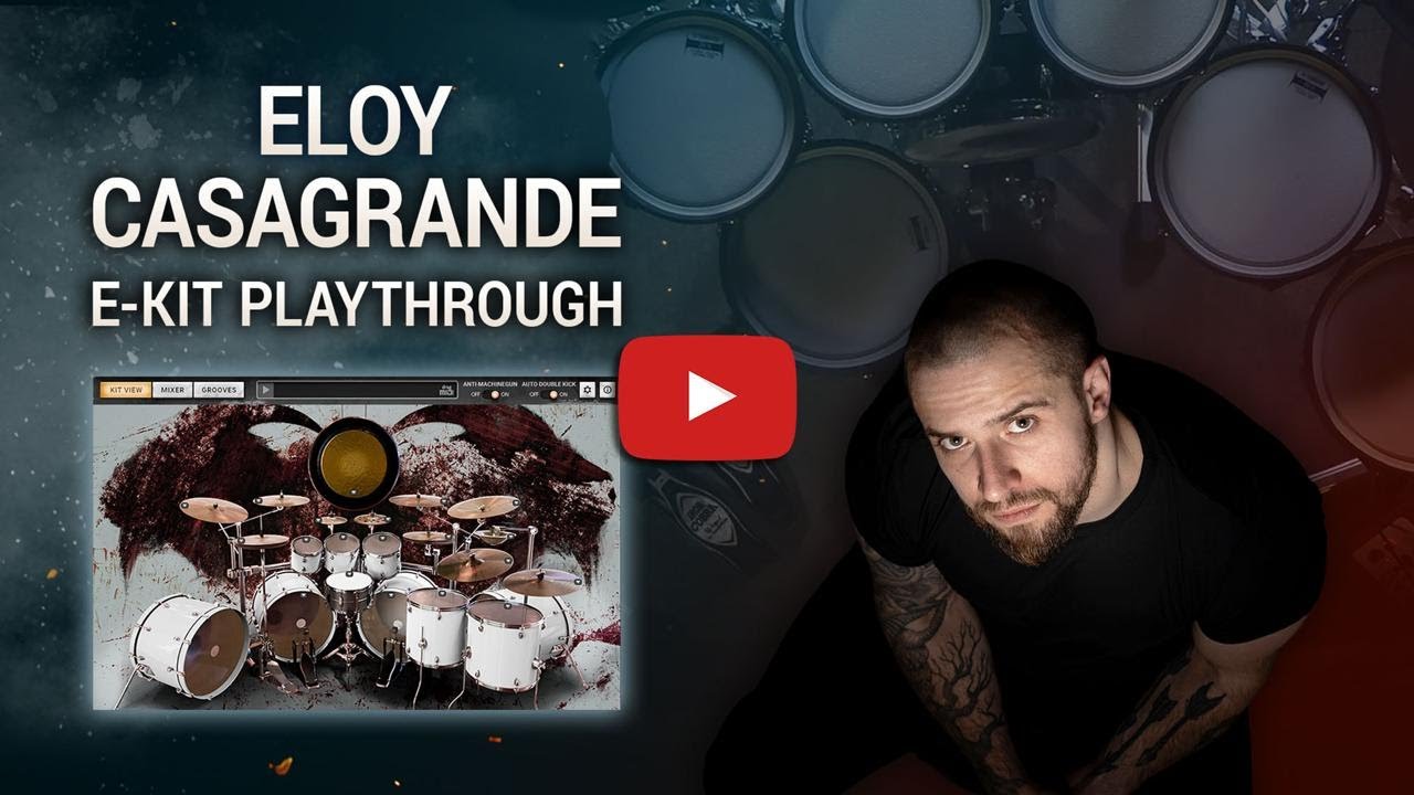 Title: ELOY CASAGRANDE | "CORRODE" | E-kit playthrough with Eloy Drums