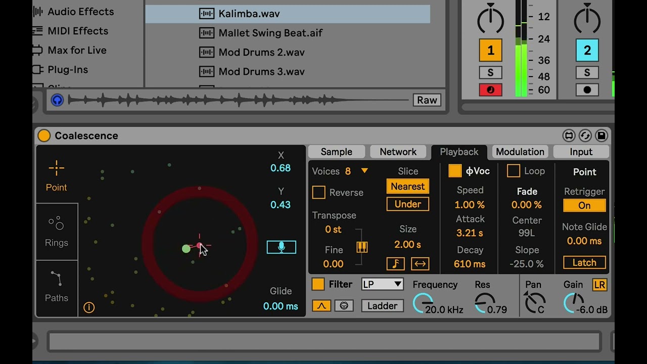 Coalescence Deep Dive - Spectral Morphing and Phase Vocoder